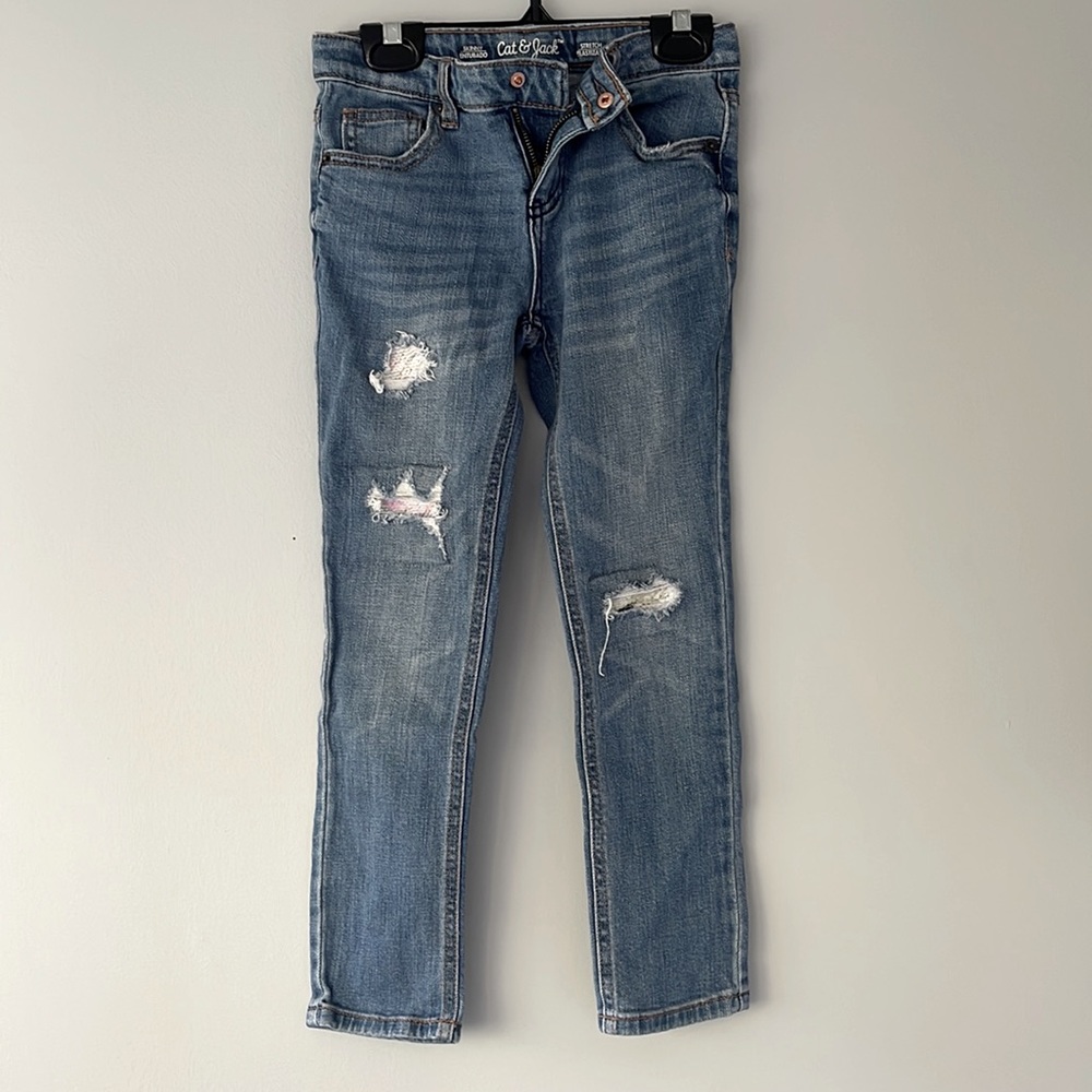 Girls cat and Jack skinny jeans